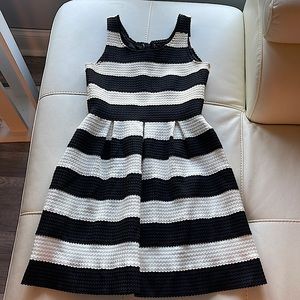 Black and white dress